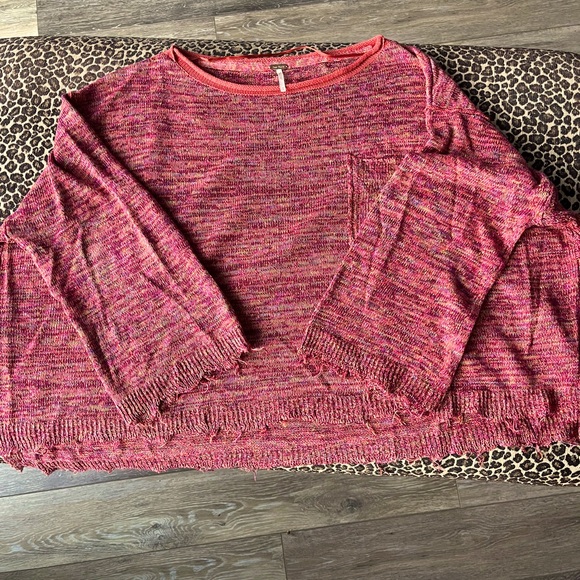 Free People Prism pullover spacedye distressed sweater - Picture 5 of 6